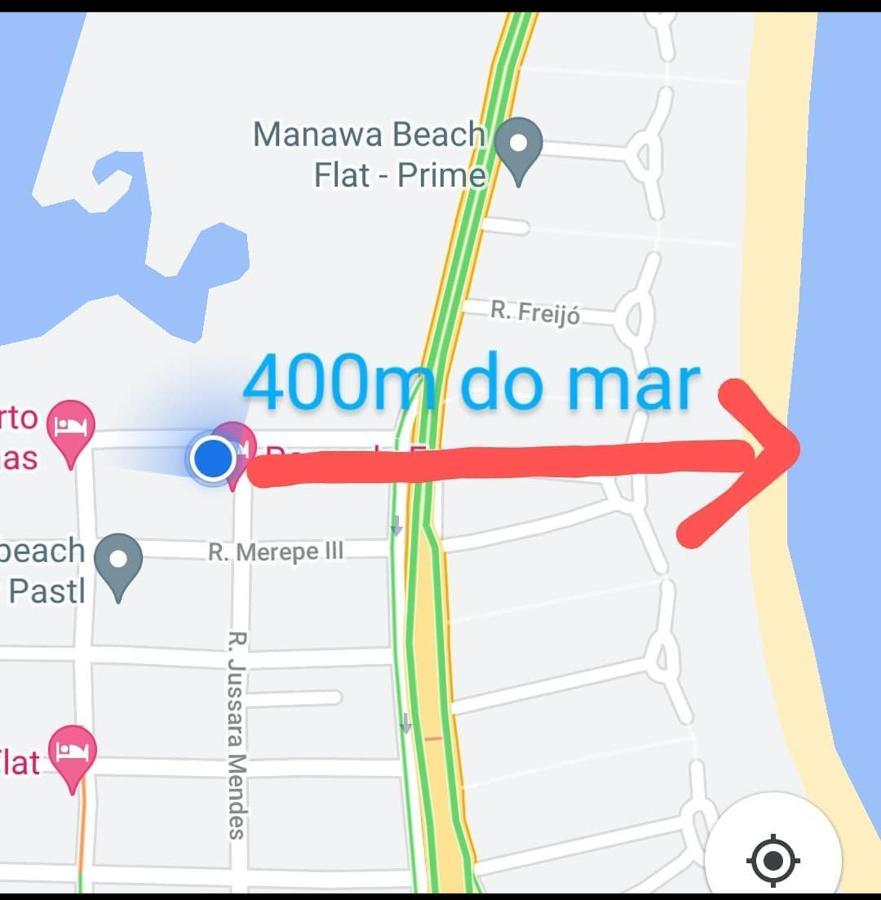 Studio C Completo 400M Da Praia Pôrto das Galinhas Kültér fotó